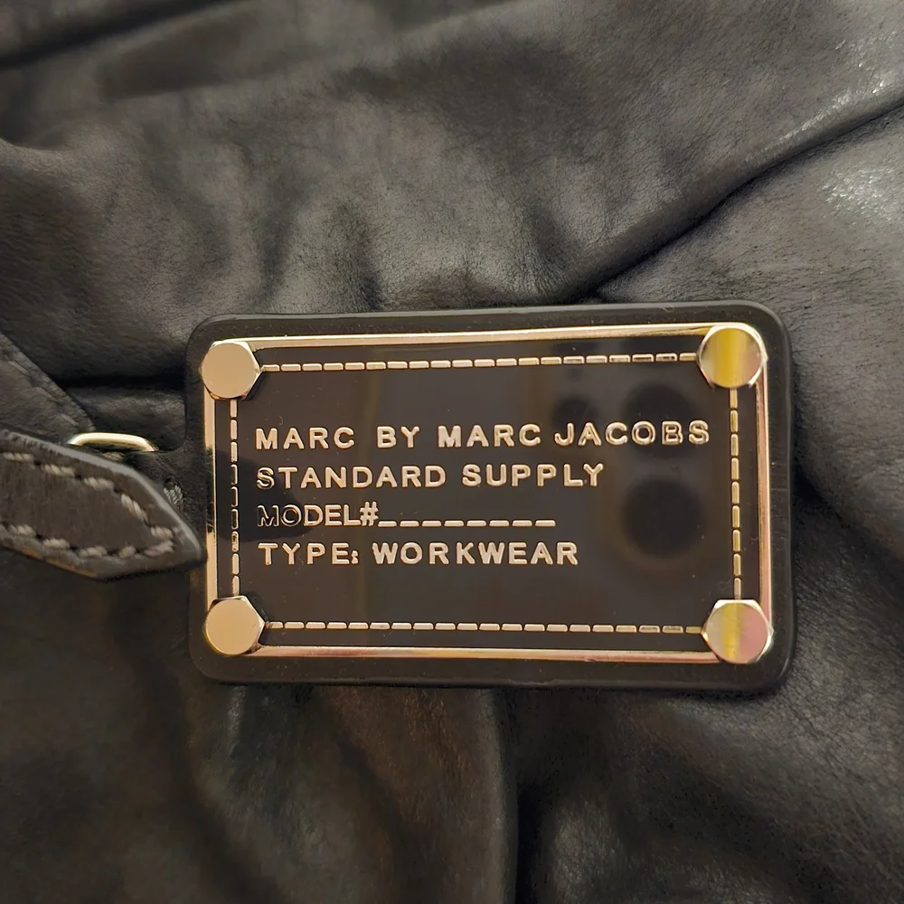 Marc By Marc Jacobs Black Leather Satchel - Picture 2 of 12